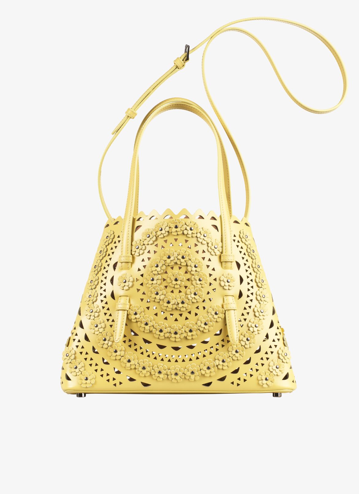Handbags ALAÏA TOPAZ YELLOW HANDBAGS